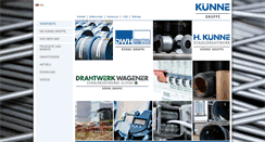 Desktop Screenshot of kuenne-gruppe.com