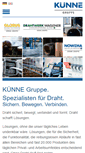 Mobile Screenshot of kuenne-gruppe.com